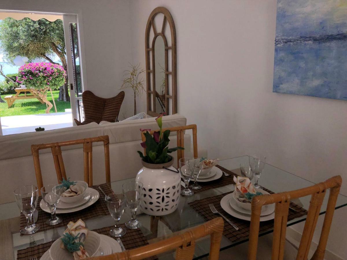 Aqua Seafront Glyfada Corfu Beach House With Garden Esterno foto
