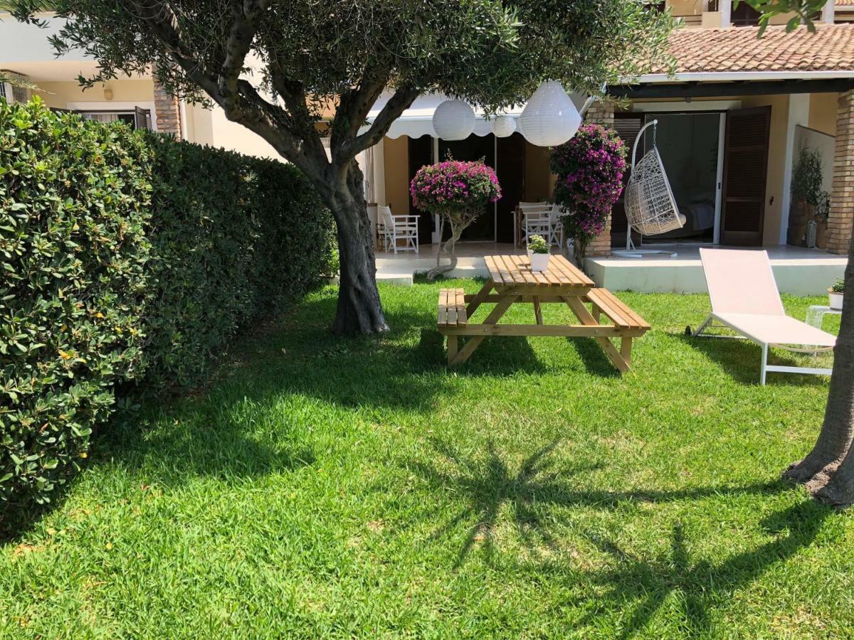 Aqua Seafront Glyfada Corfu Beach House With Garden Esterno foto